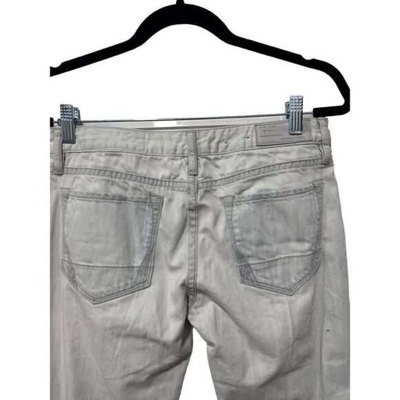 Allsaints Spitalfields Five-Pocket Design Flat Front Denim Jeans White Size 28 - Picture 9 of 14